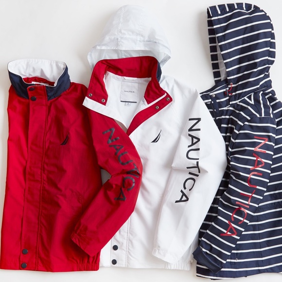 Nautica (lightweight) Water Resistant Rain Jacket - Picture 1 of 6